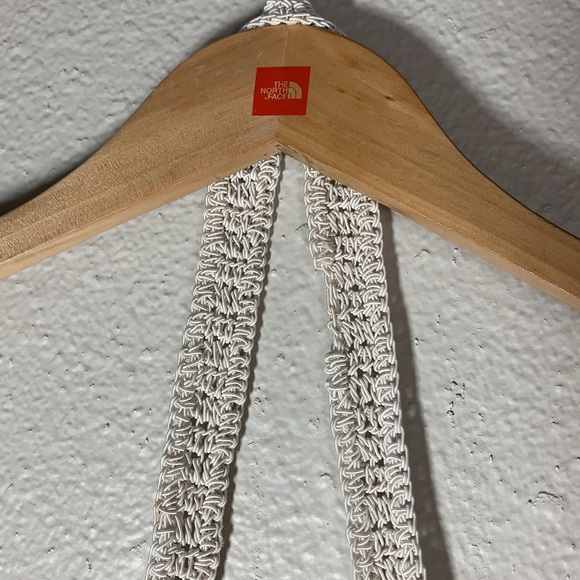 Vintage boho woven pearly white crossbody bag pink green floral embroidery - Picture 9 of 14